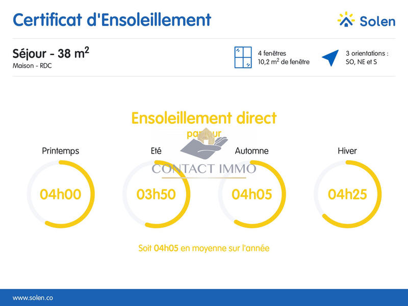 Maison - 100 m² - 4 pièces
