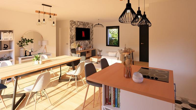 Maison - 85 m² - 4 pièces