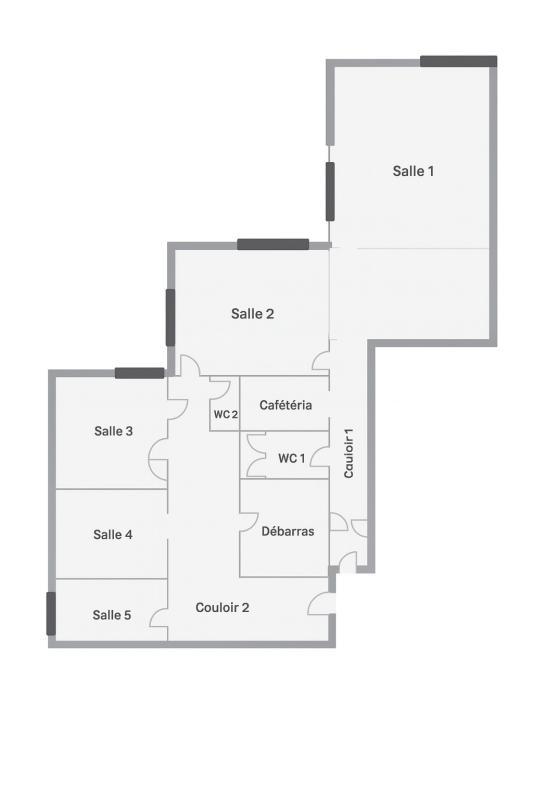 Bureau - 235 m² - 8 pièces