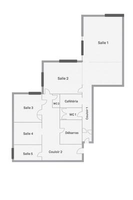 Bureau - 235 m² - 8 pièces