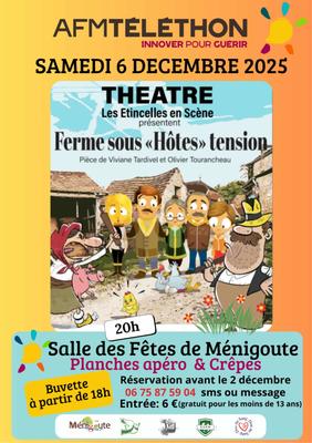 Téléthon - Pièce de Théâtre à Ménigoute