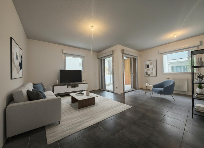 Appartement - 64 m² - 3 pièces