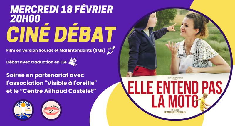 Ciné-Débat avec Visible à l'Oreille &amp; le Centre Ailhaud Castelet