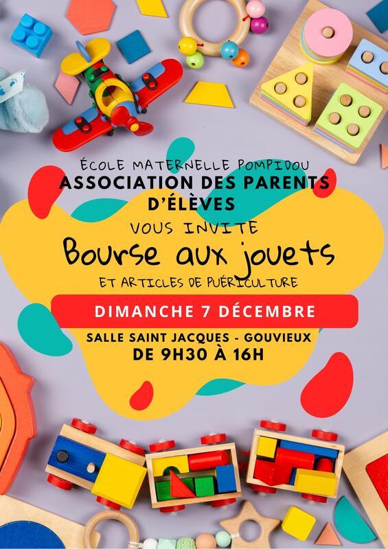 Bourse aux jouets et puériculture de noël
