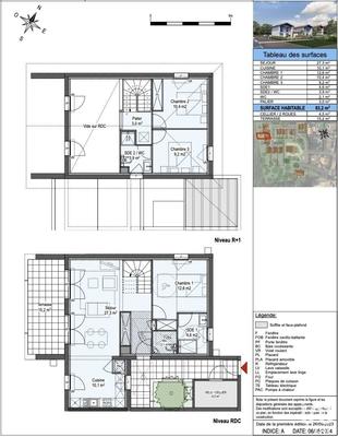 Maison - 83 m² - 4 pièces