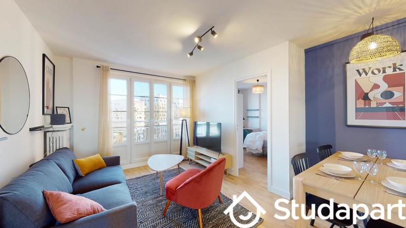 Chambre - 11 m² - 1 pièce