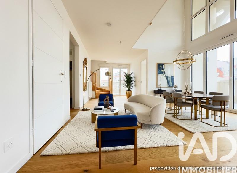 Duplex - 123 m² - 6 pièces