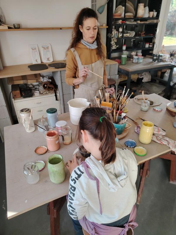 Atelier poterie enfants
