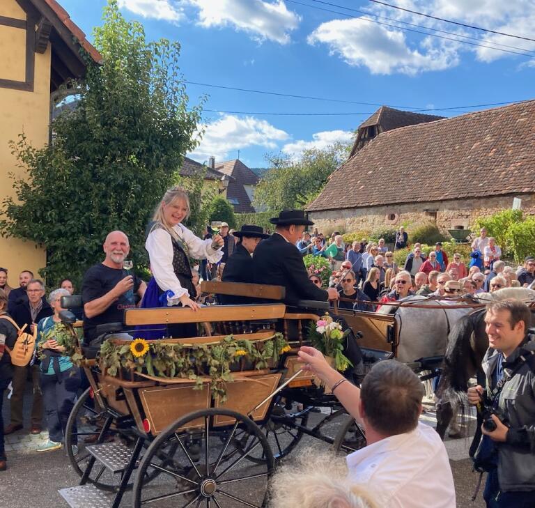 Les vendanges d'antan