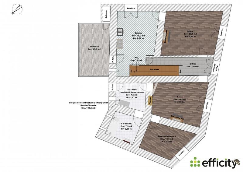 Maison - 220 m² - 9 pièces