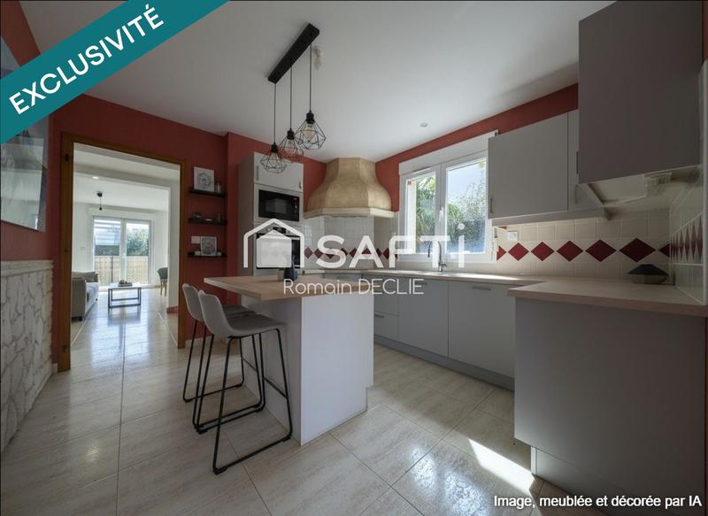 Maison - 128 m² - 6 pièces