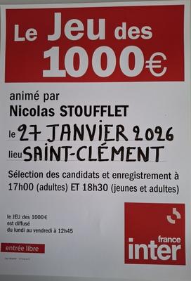 Jeu des 1000€
