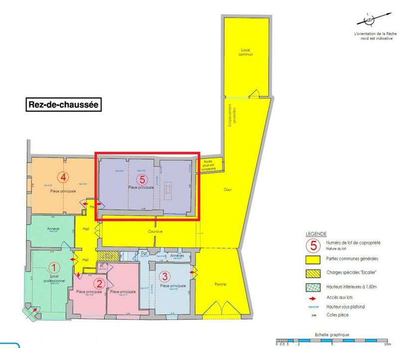 Appartement - 38 m² - 1 pièce