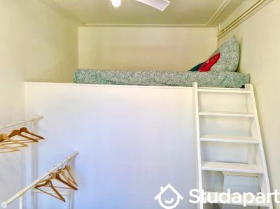 Chambre - 11 m² - 1 pièce