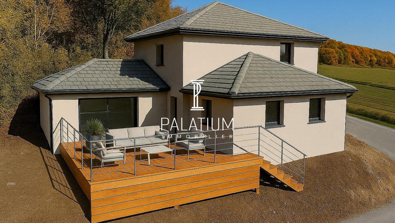 Maison contemporaine - 114 m² - 5 pièces