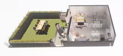 Appartement - 44 m² - 2 pièces