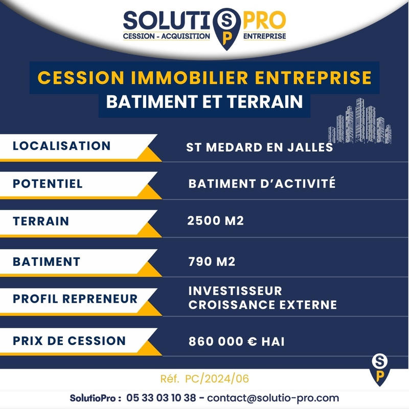 Local commercial - 790 m² - 4 pièces