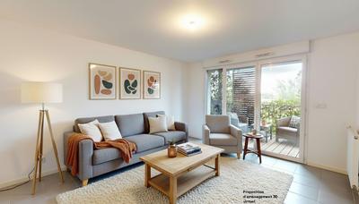 Appartement - 65 m² - 3 pièces