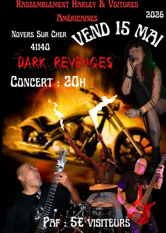 Dark Revenges Live au Rassemblement Harley
