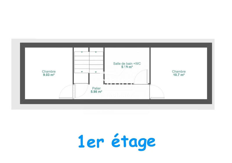 Maison - 74 m² - 4 pièces