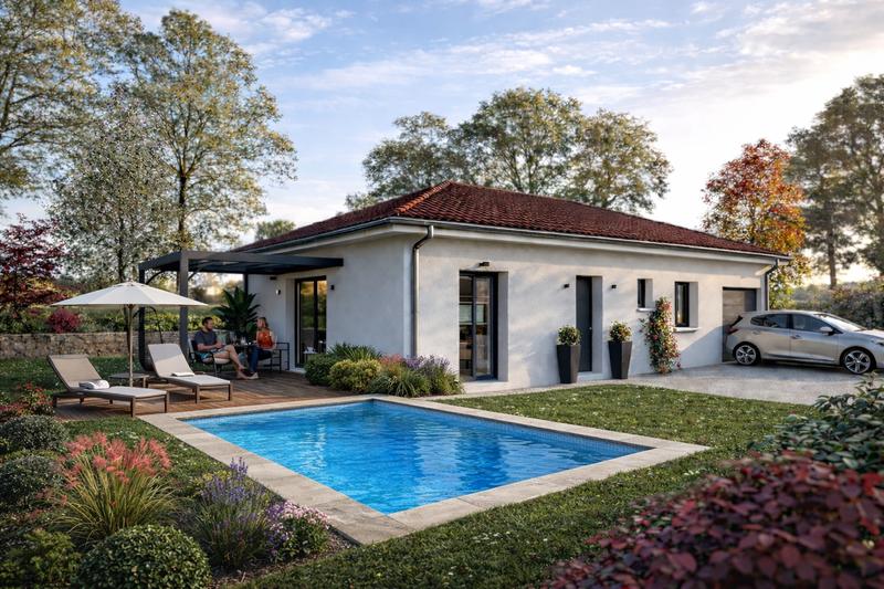 Maison - 90 m² - 4 pièces