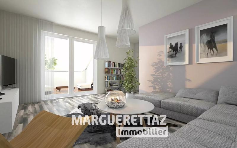 Appartement - 61 m² - 3 pièces