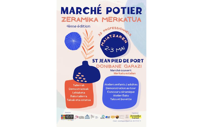 Marché potier : zeramika merkatua