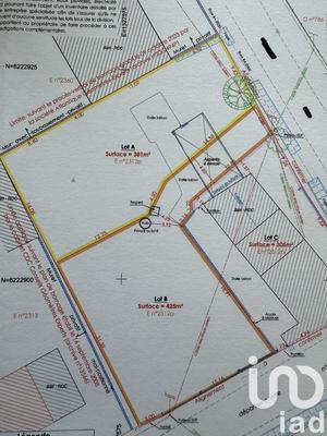 Terrain - 425 m²