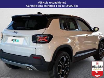 Jeep Avenger 1.2 turbo t3 100 ch e-hybrid bvr6 summit