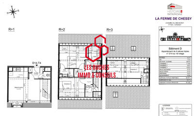 Duplex - 83 m² - 4 pièces