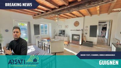 Maison ancienne - 115 m² - 5 pièces