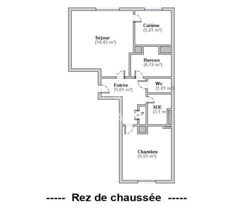 Appartement - 44 m² - 2 pièces