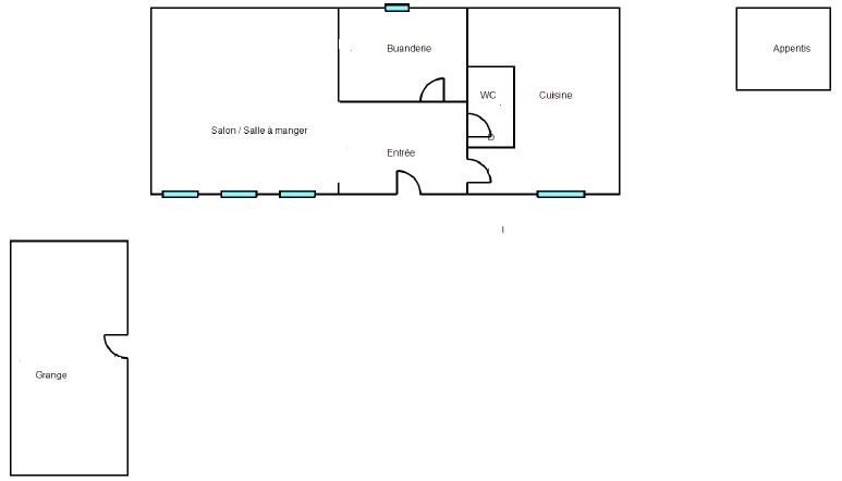 Maison - 105 m² - 4 pièces