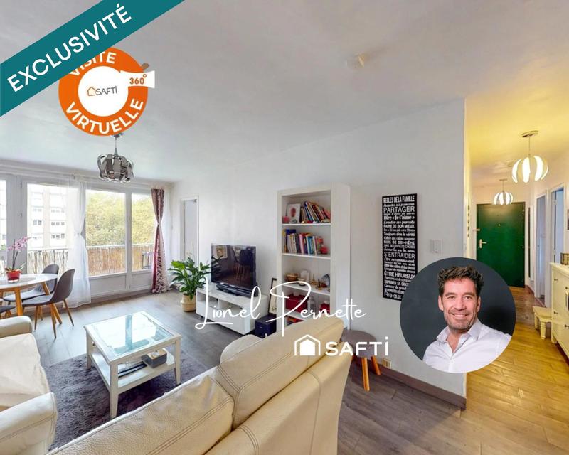 Appartement - 88 m² - 4 pièces