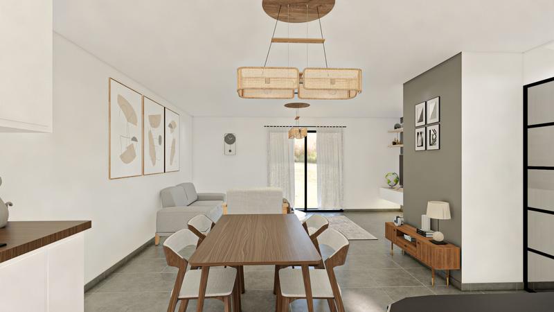 Maison - 95 m² - 6 pièces