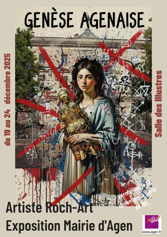 Exposition : "Genèse Agenaise" par Roch-Art