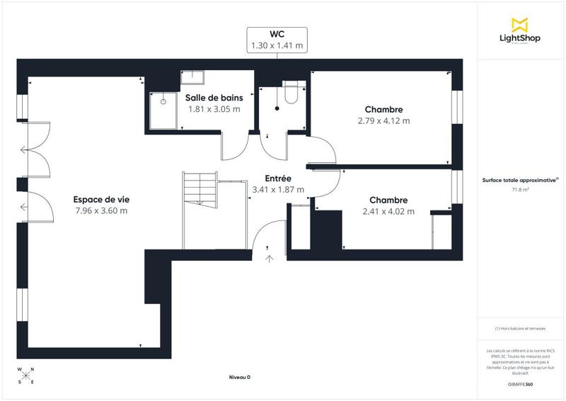 Appartement - 108 m² - 5 pièces