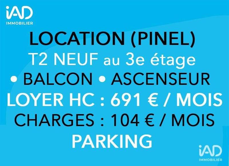 Appartement - 39 m² - 2 pièces