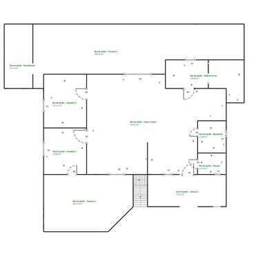 Appartement - 100 m² - 3 pièces