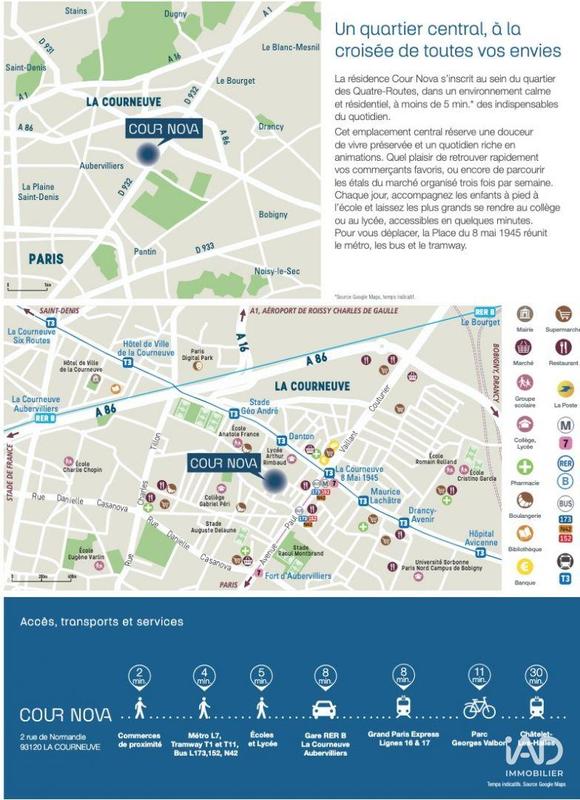 Appartement - 105 m² - 5 pièces