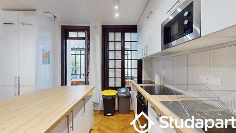 Chambre - 12 m² - 1 pièce