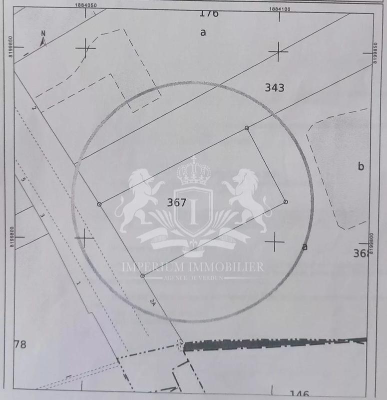 Terrain constructible - 947 m²