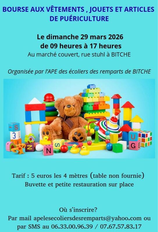 Bourse aux jouets - puériculture