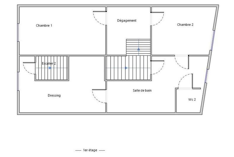 Maison de village - 150 m² - 4 pièces
