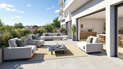 Appartement - 62 à 99 m² - 3 à 5 pièces