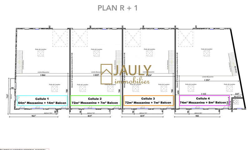 Terrain commercial - 2 101 m²