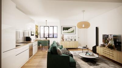 Appartement - 61 m² - 3 pièces