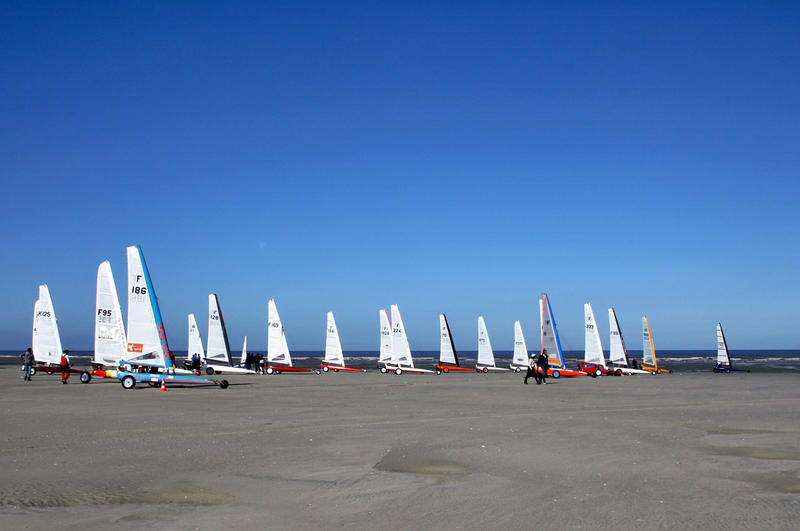 Char à voile - 70 ans Blériot Club et course Louis Blériot Cup