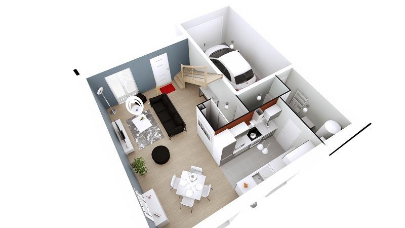 Maison - 99 m² - 6 pièces