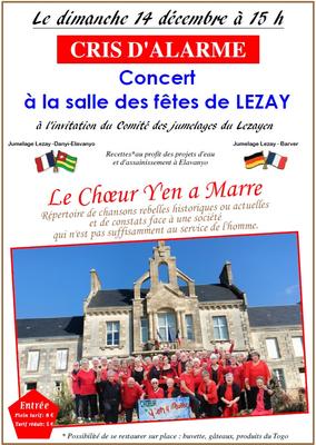 Concert du choeur &quot;Y'en a Marre&quot;